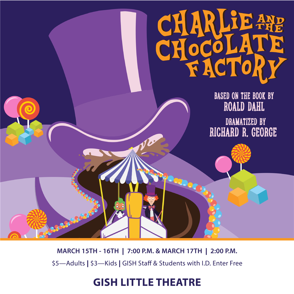 Charlie and the Chocolate Factory promotional flyer